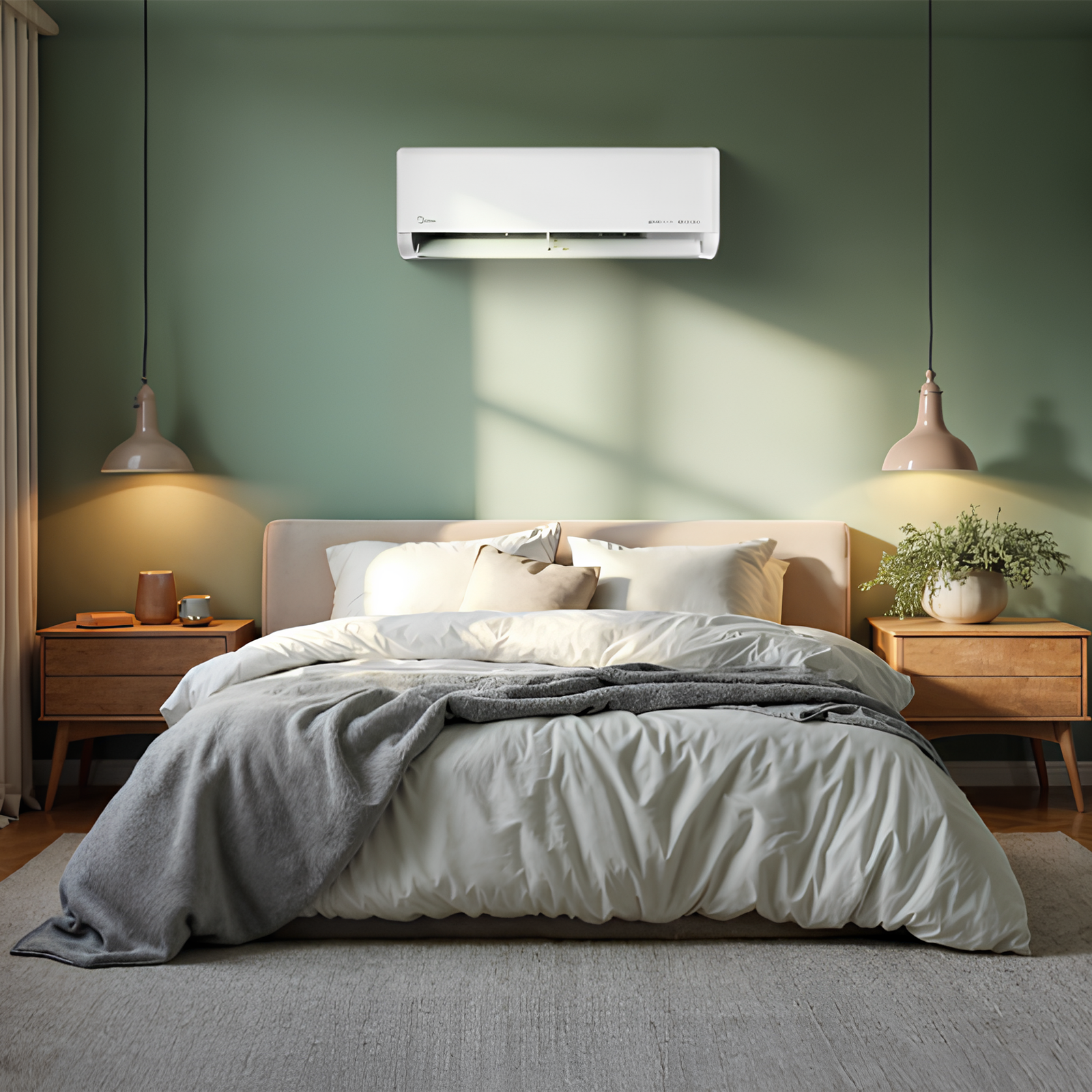 AR CONDICIONADO SPLIT HW INVERTER MIDEA AI ECOMASTER 18.000 BTUS R-32 SO FRIO 220V 5